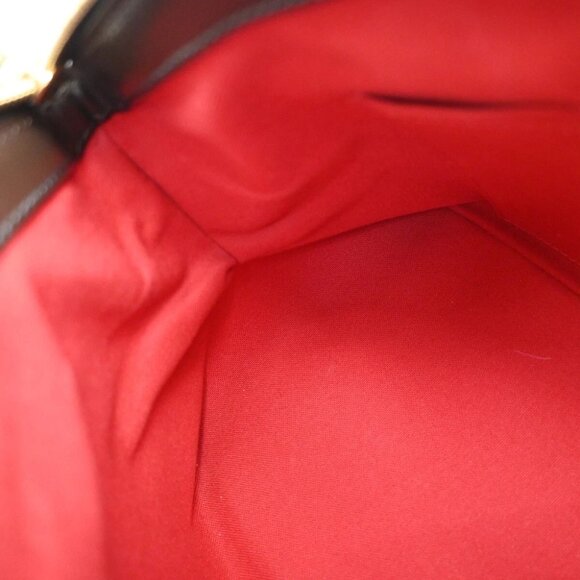 LOUIS VUITTON Verona PM Shoulder Bag Damie Ebene Leather Brown N41117 20EE998 - Picture 6 of 15